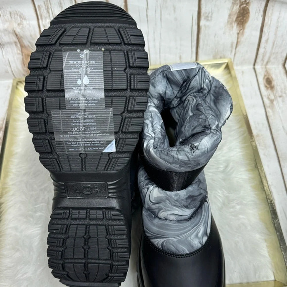 UGG Waterproof Yose Puff Marble Drytech Uggplush Boots - Picture 15 of 15